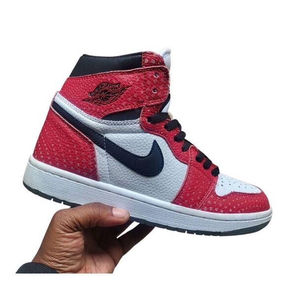 Air Jordan Retro High x Marvel Origin Story Size Men's Red